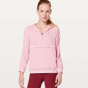 Lululemon Pack Light 1/2 Zip Backpack Jacket Pink
